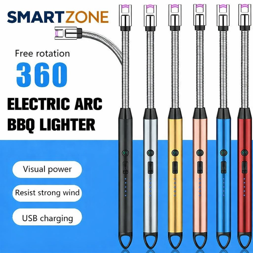 USB Rechargeable Lighter - Safety with no flame Windproof