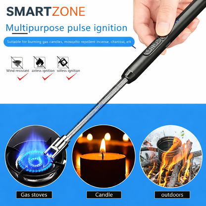 USB Rechargeable Lighter - Safety with no flame Windproof